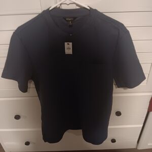 Banana Republic Navy Short Sleeve Tee
